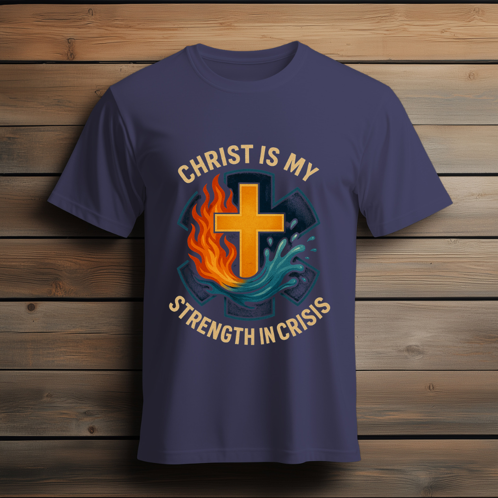 Christ Is My Strength in Crisis T-Shirt