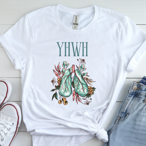 YHWH in My Lungs – Breath of God Tee