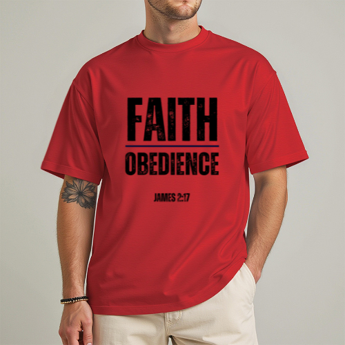 Faith in Action – James 2:17 Obedience Tee