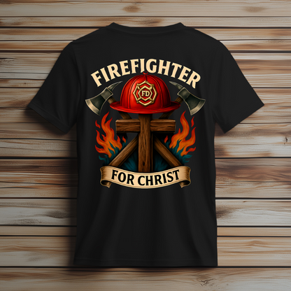 :  🔥 Firefighter for Christ T-Shirt 🔥