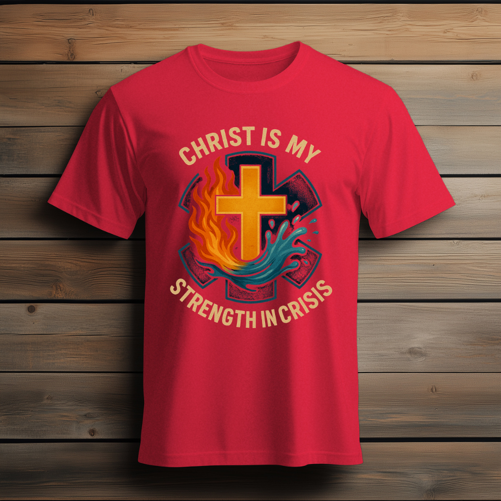 Christ Is My Strength in Crisis T-Shirt