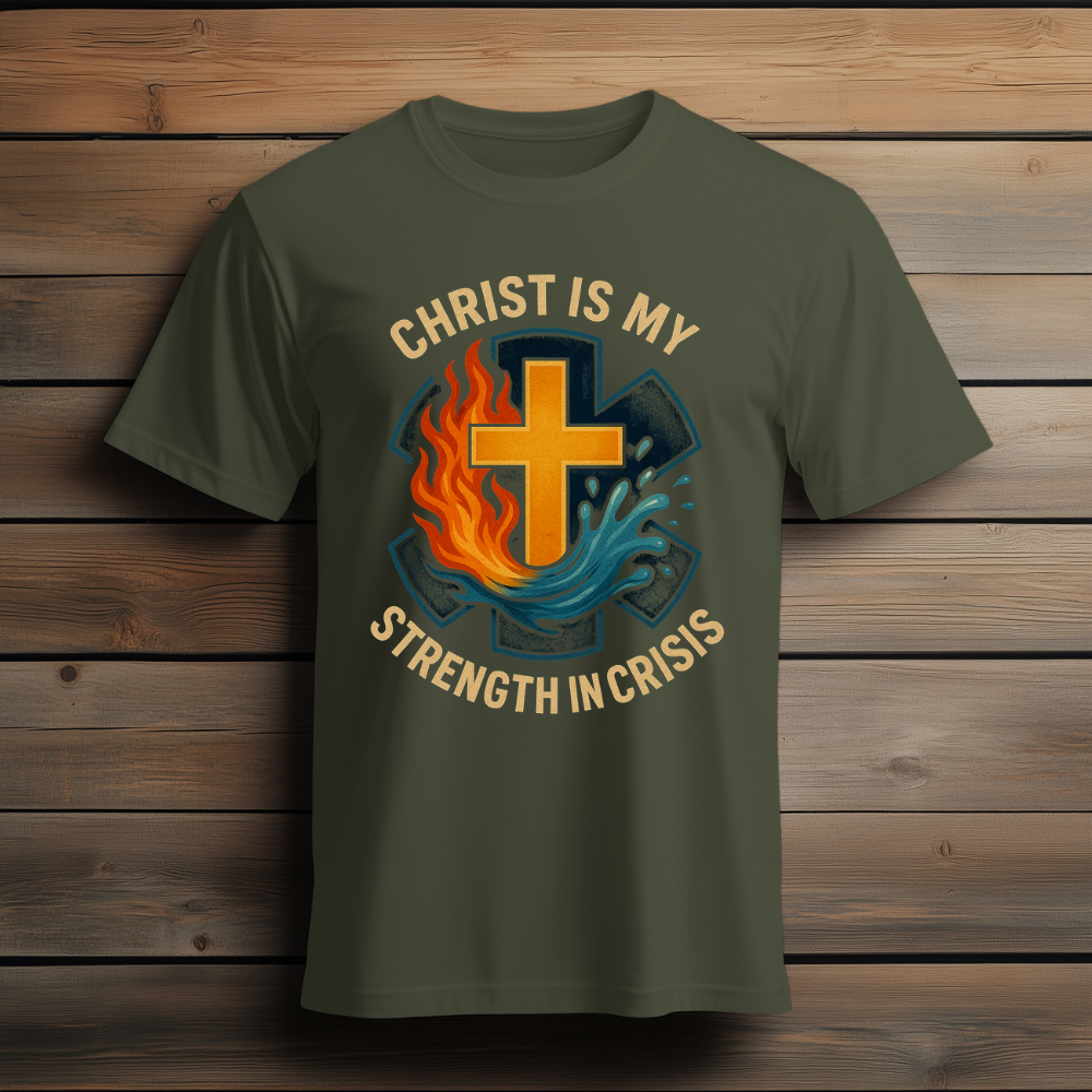 Christ Is My Strength in Crisis T-Shirt
