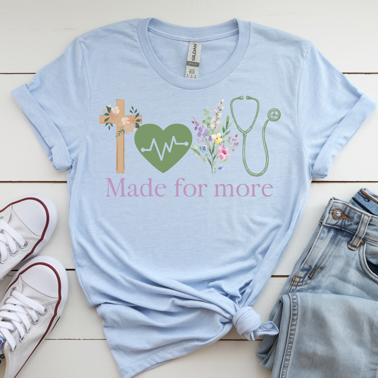 “Made for More” Christian Faith Tee