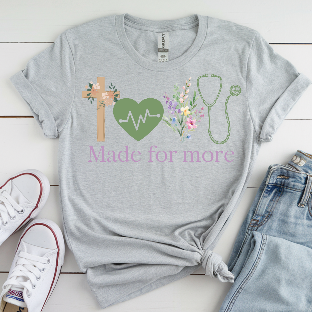 “Made for More” Christian Faith Tee