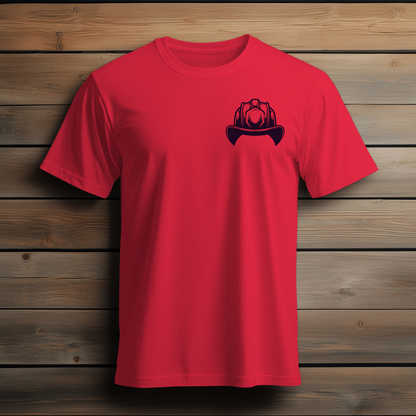 Firefighter saved by grace tee