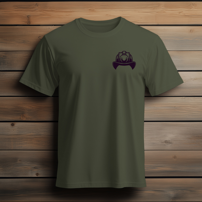 Firefighter saved by grace tee