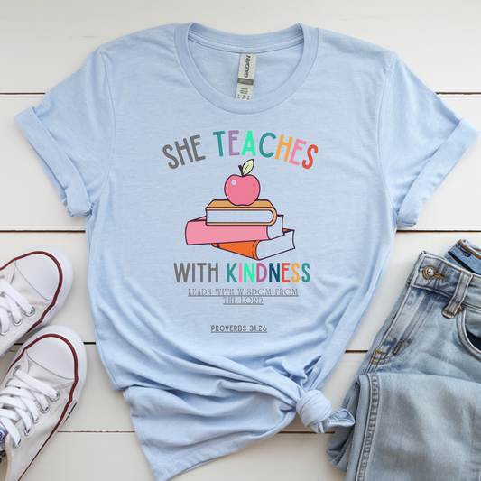 She Teaches with Kindness, Leads with Wisdom – Proverbs 31:26