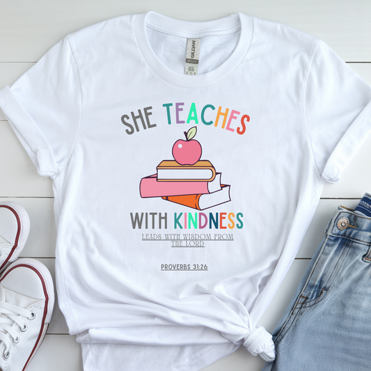 She Teaches with Kindness, Leads with Wisdom – Proverbs 31:26