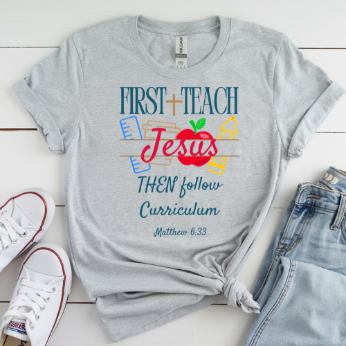 First Teach Jesus, Then Follow Curriculum – Matthew 6:33