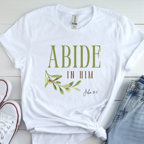 Abide – John 15:5 Vine & Branches Tee