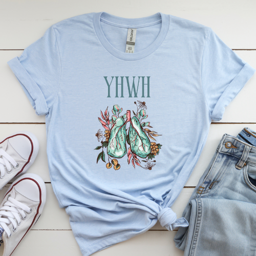 YHWH in My Lungs – Breath of God Tee