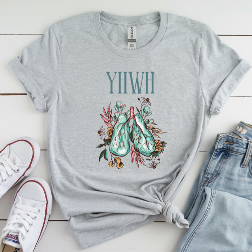 YHWH in My Lungs – Breath of God Tee