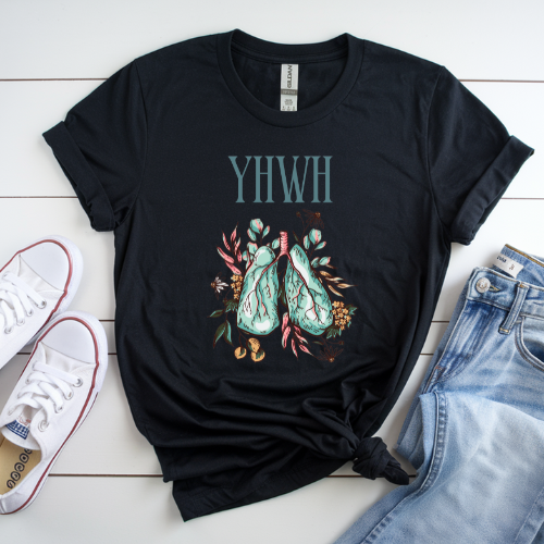 YHWH in My Lungs – Breath of God Tee