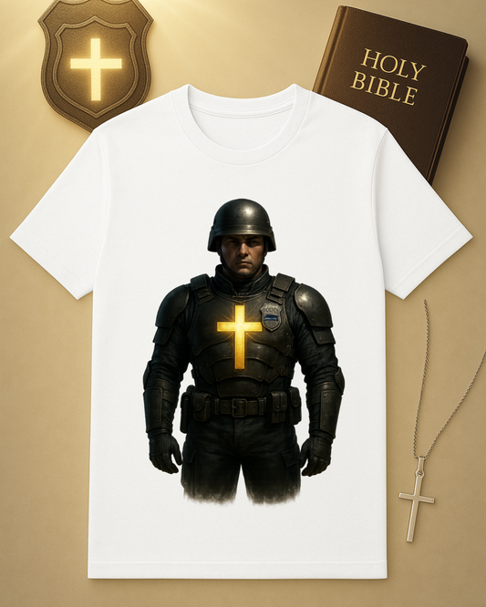🚔 Full Armor of God – Thin Blue Line Edition ✝️