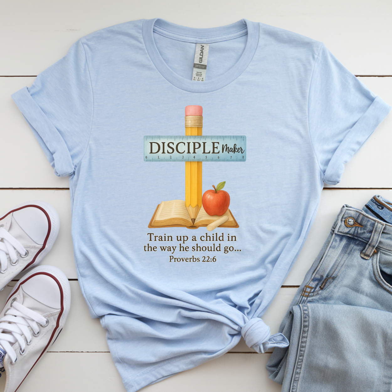 DiscipleMaker Teacher Tee – Inspiring Faith Through Education