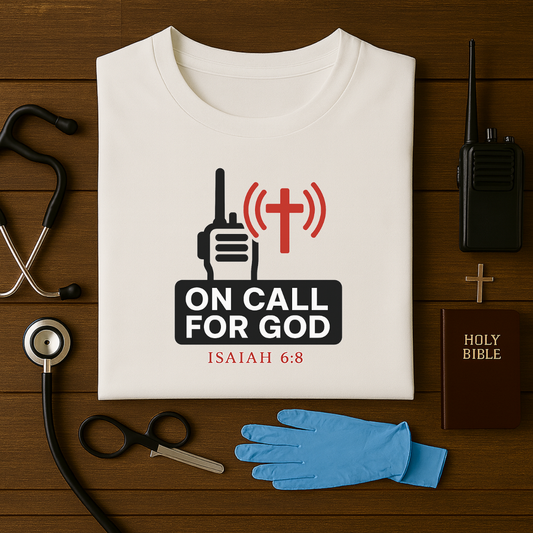 On Call by God – Christian EMS Tee